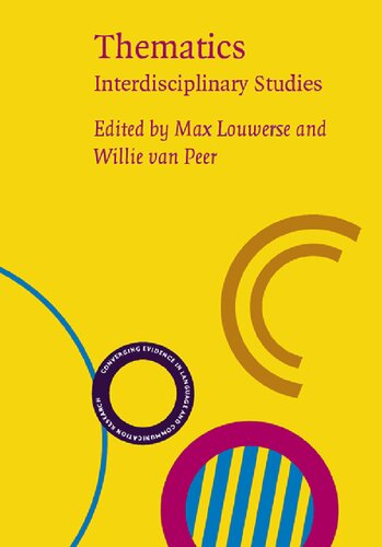 Thematics Interdisciplinary Studies Max M Louwerse Editor