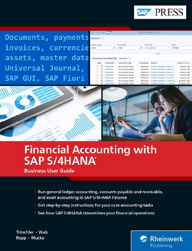 Financial Accounting Fi With Sap S4hana Business User Guide Sap Press 1st Edition Stefan Walz