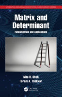 Matrix And Determinant Fundamentals And Applications 1st Nita H Shah