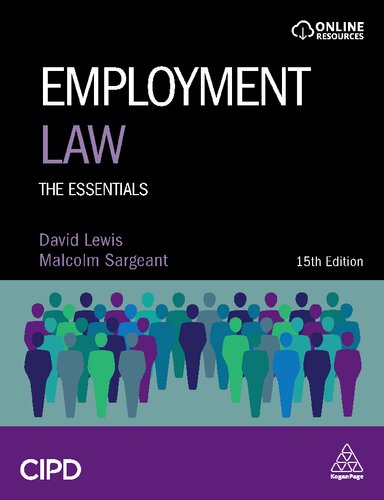 Employment Law The Essentials Cipd 15th Edition 15th Edition Lewis
