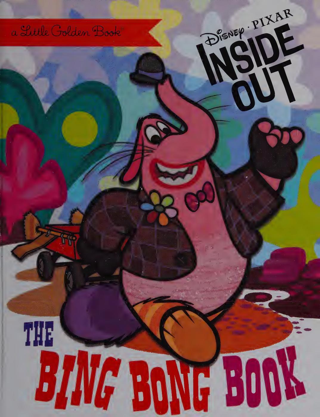 The Bing Bong Book Disneypixar Inside Out Little Golden Book Uyeda