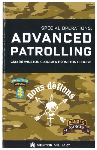 Special Operations Advanced Patrolling 2nd Edition Winston Clough
