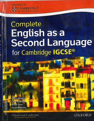 Complete English As A Second Language For Cambridge Igcse Chris Akhurst