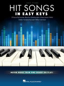 Hit Songs In Easy Keys Easy Piano Songbook Hal Leonard Corp