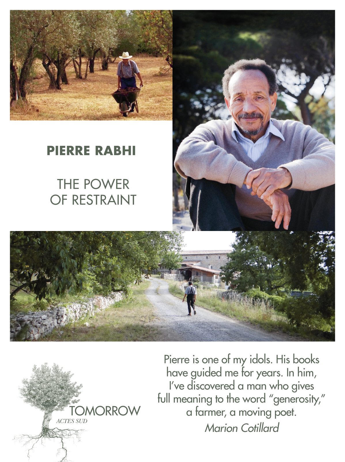 The Power Of Restraint Pierre Rabhi