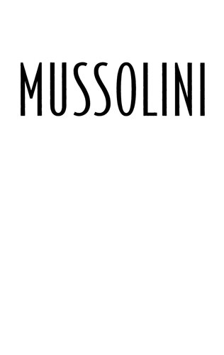 Mussolini The Last 600 Days Of Il Duce Ray Moseley