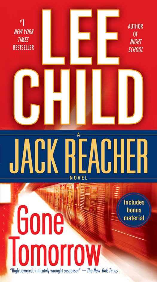 Gone Tomorrow Lee Child