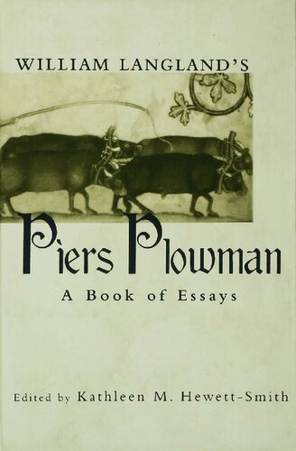 William Langlands Piers Plowman A Book Of Essays 1st Edition Kathleen M Hewettsmith Editor