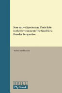Nonnative Species And Their Role In The Environment The Need For A Broader Perspective Radu Guiasu