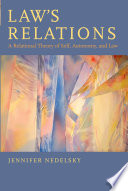 Laws Relations A Relational Theory Of Self Autonomy And Law 1st Edition Nedelsky