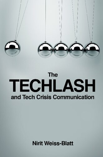 The Techlash And Tech Crisis Communication Nirit Weissblatt