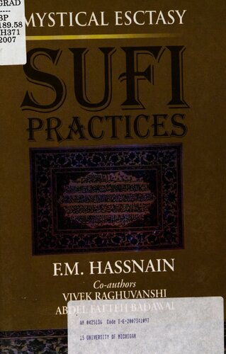 Mystical Esctasy Sufi Practices 1st Edition Fida Mohammad Hassnain Vivek Raghuvanshi Abdel Fatteh Badawai