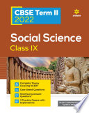 Arihant Cbse Social Science Term 2 Class 9 For 2022 Exam Cover Theory And Mcqs Adiya Raj