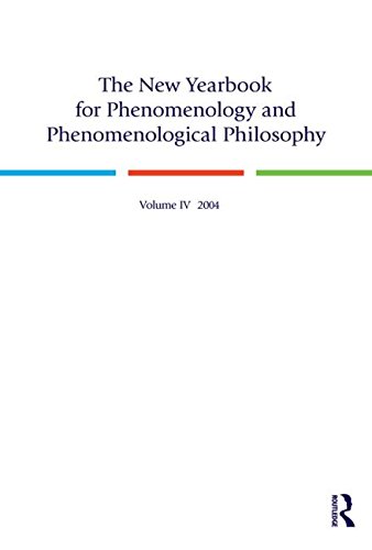 The New Yearbook For Phenomenology And Phenomenological Philosophy Volume Iv 2004 1st Edition Burt Hopkins Editor
