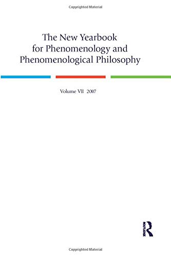 The New Yearbook For Phenomenology And Phenomenological Philosophy Burt Hopkins