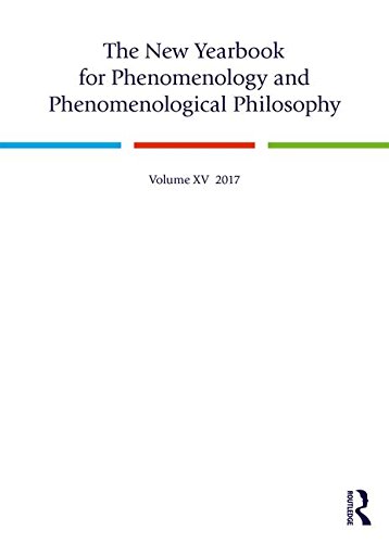 The New Yearbook For Phenomenology And Phenomenological Philosophy Volume 15 Xv 2017 1st Edition Daniele De Santis Editor