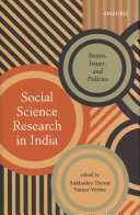 Social Science Research In India Status Issues And Policies Sukhadeo Thorat Samar Verma Senior Program Specialist Samar Verma