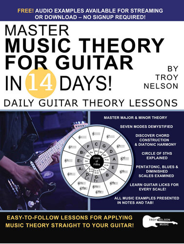 Master Music Theory For Guitar In 14 Days Daily Guitar Theory Lessons Play Guitar In 14 Days Book 7 Troy Nelson