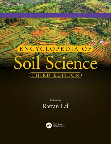 Encyclopedia Of Soil Science 2nd Edition Rattan Lal Ed