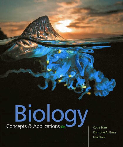 Biology Concepts Applications 10th Edition Cecie Starr Christine A Evers