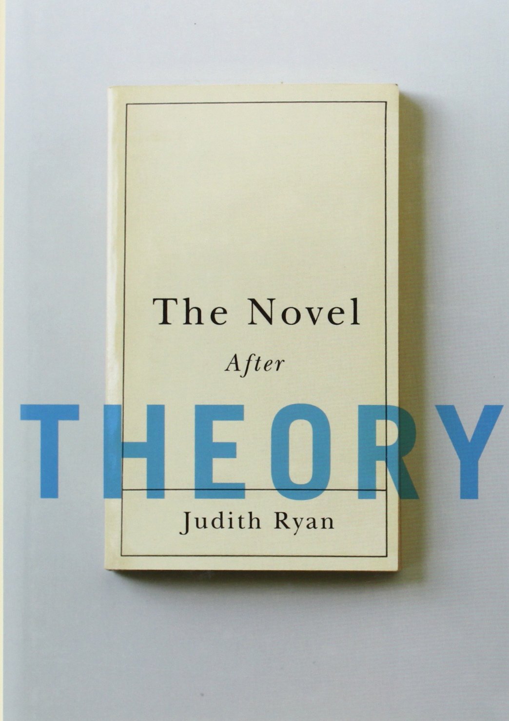 The Novel After Theory 1st Edition Judith Ryan