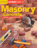 Ultimate Guide To Masonry Concrete Scan Pdf Editors Of Creative Homeowner