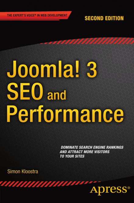 Joomla 3 Seo And Performance 1st Ed Kloostra Simon