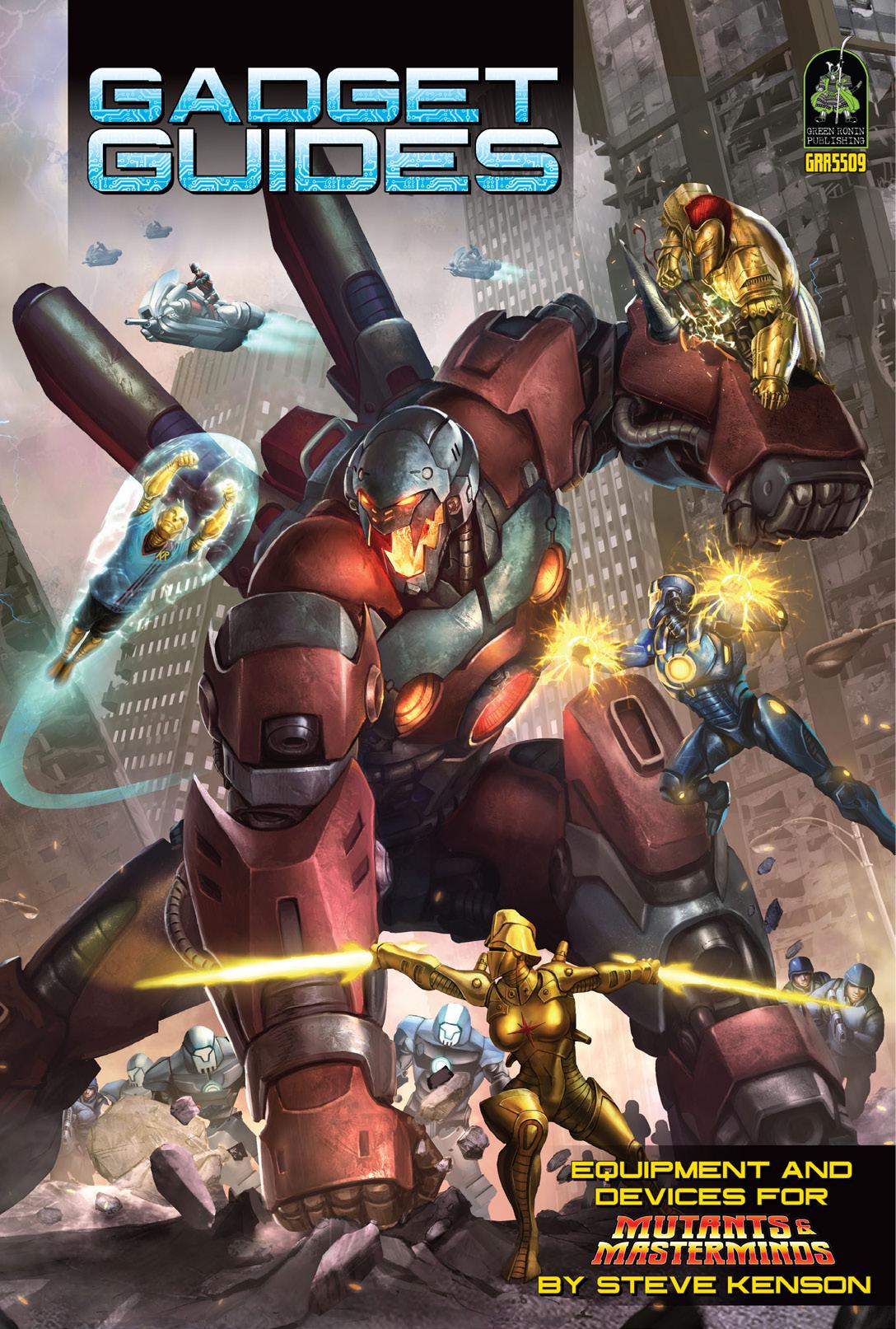 Mutants Masterminds Gadget Guides 3rd Edition Steve Kenson