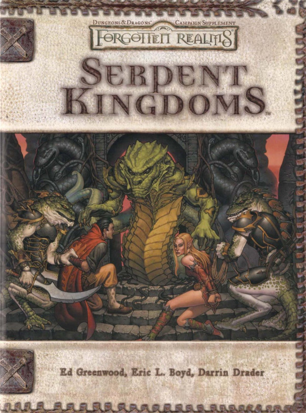 Serpent Kingdoms Dungeon Dragons D20 35 Fantasy Roleplaying Forgotten Realms Supplement Greenwood