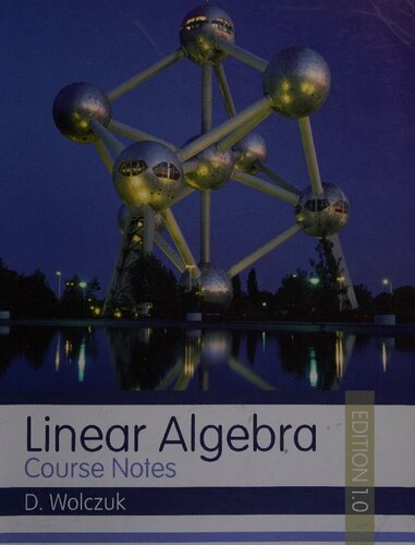 Linear Algebra Course Notes Edition 10 1st Edition Dan Wolczuk