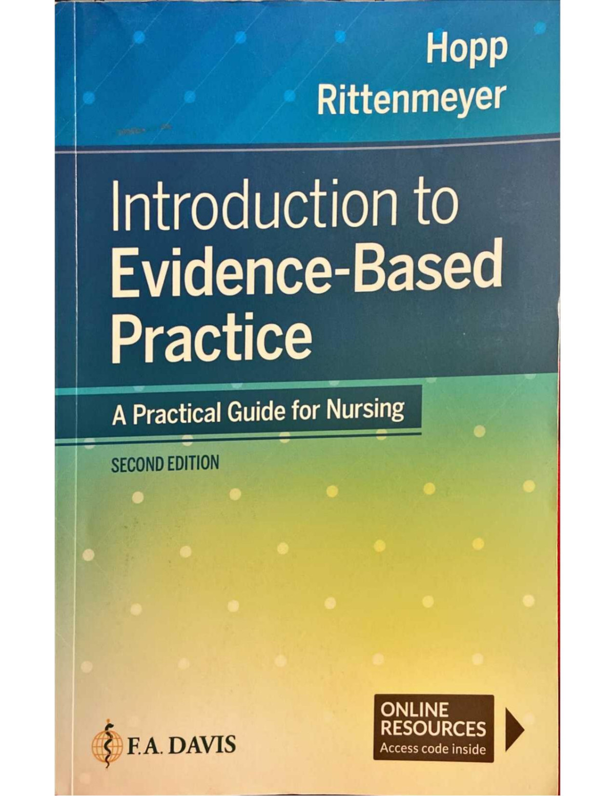 Introduction To Evidence Based Practice 2nd Edition Lisa Hopp