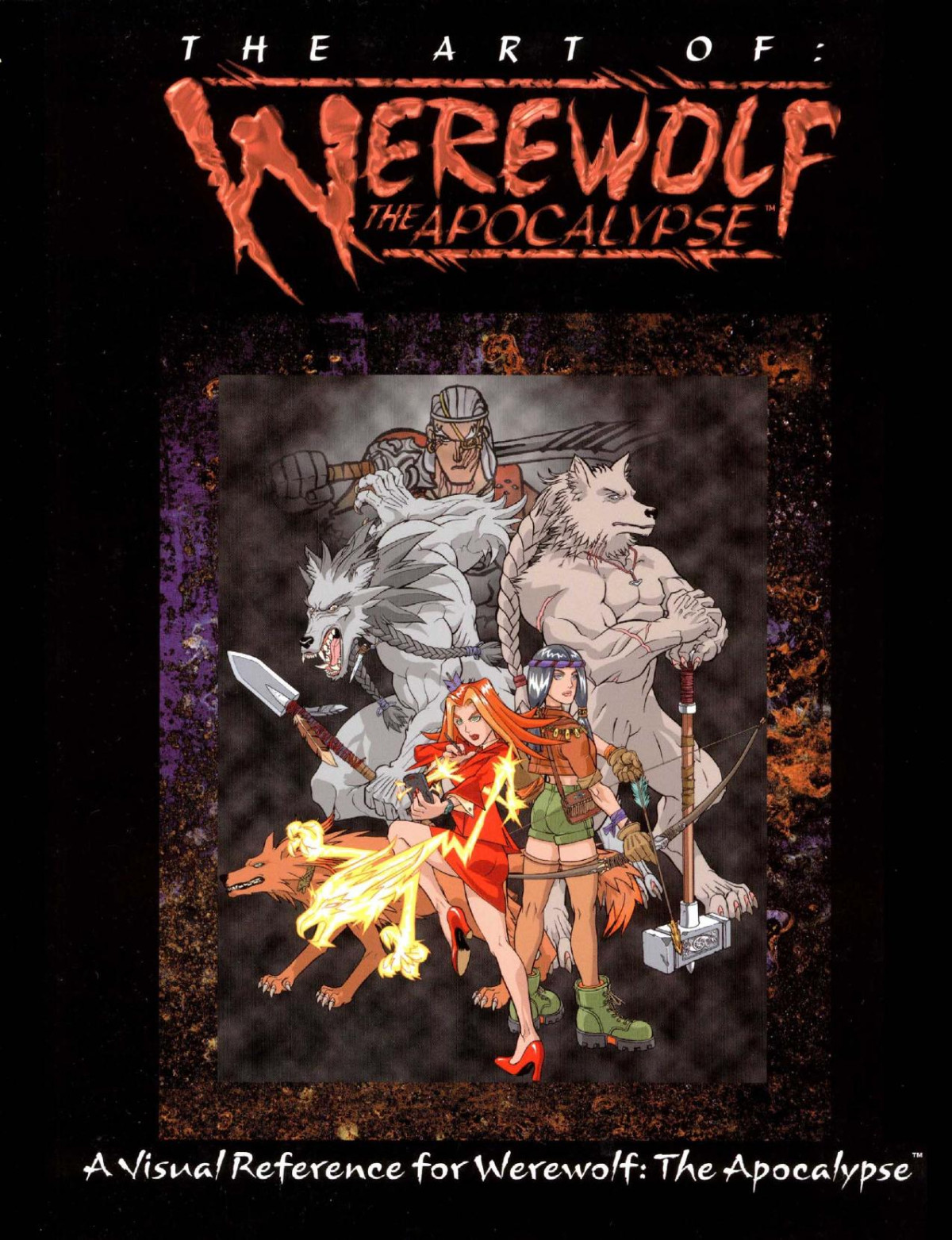 The Art Of Werewolf The Apocalypse Skemp Ethan