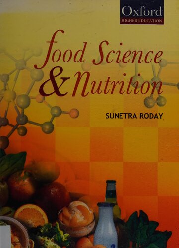 Food Science Nutrition 1st Edition Sunetra Roday