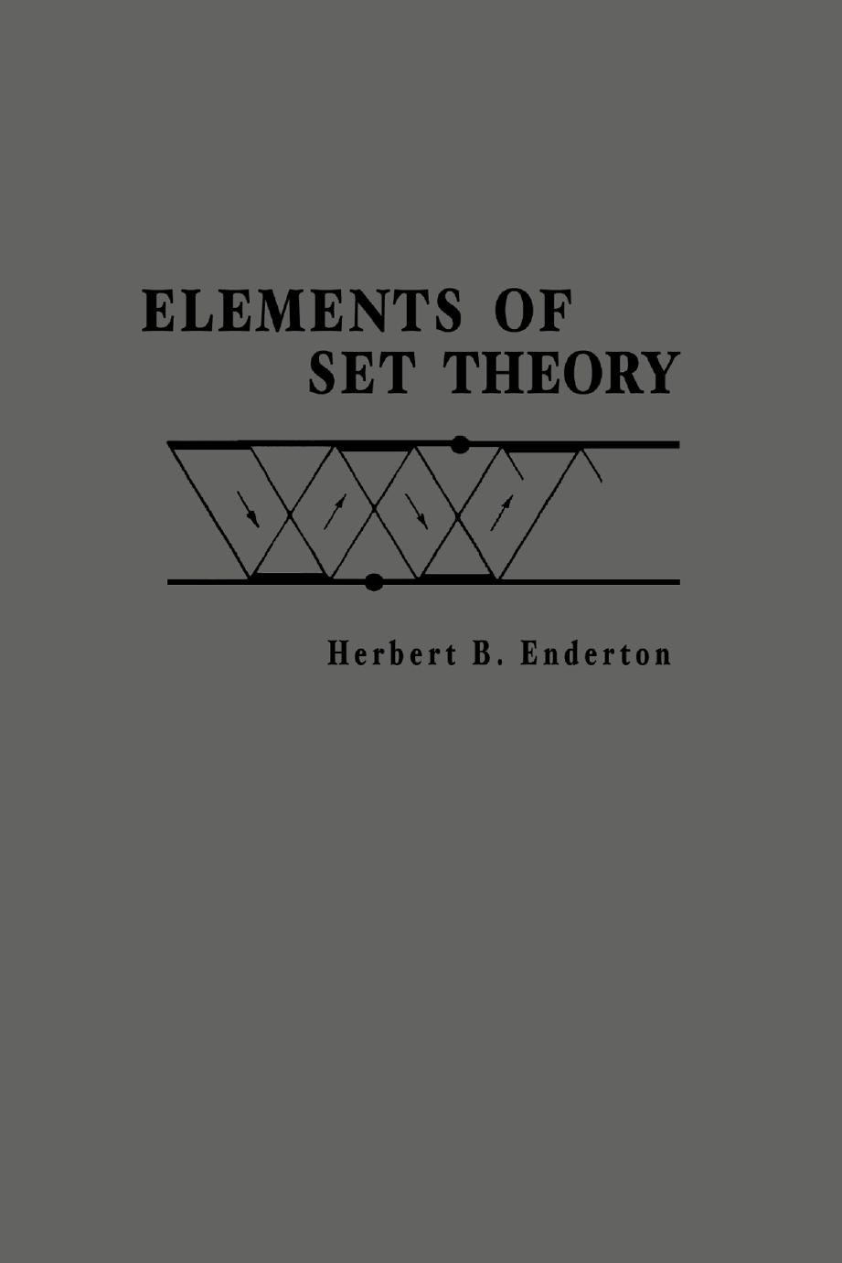 Elements Of Set Theory Herbert B Enderton