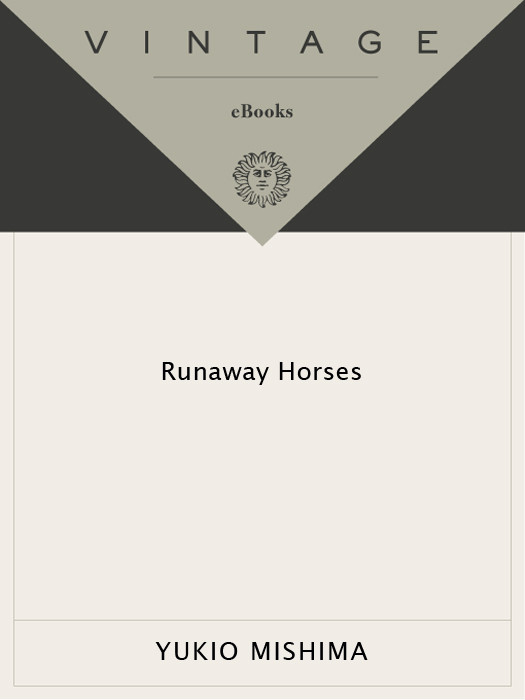 Runaway Horses Yukio Mishima