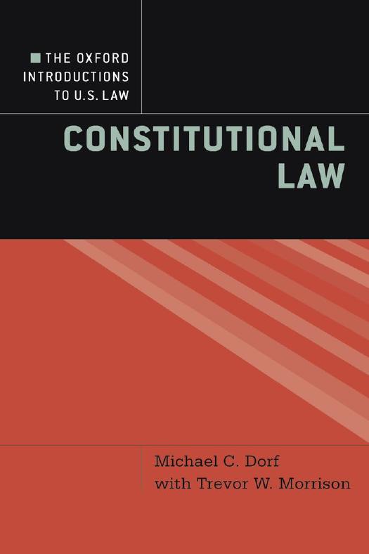 Constitutional Law Michael C Dorf Trevor W Morrison