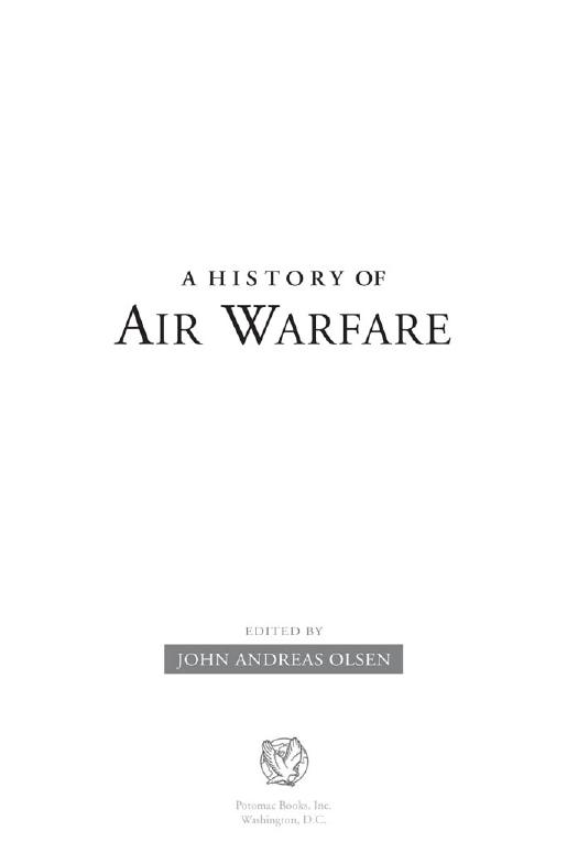 A History Of Air Warfare John Andreas Olsen