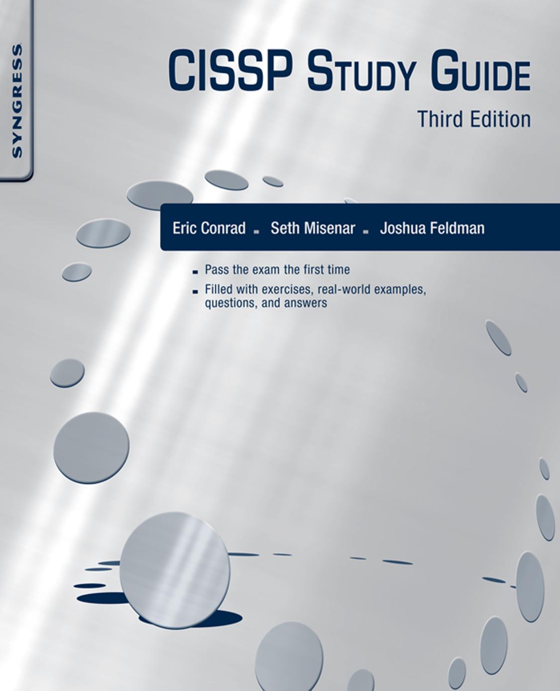 Cissp Study Guide Eric Conrad Seth Misenar Joshua Feldman