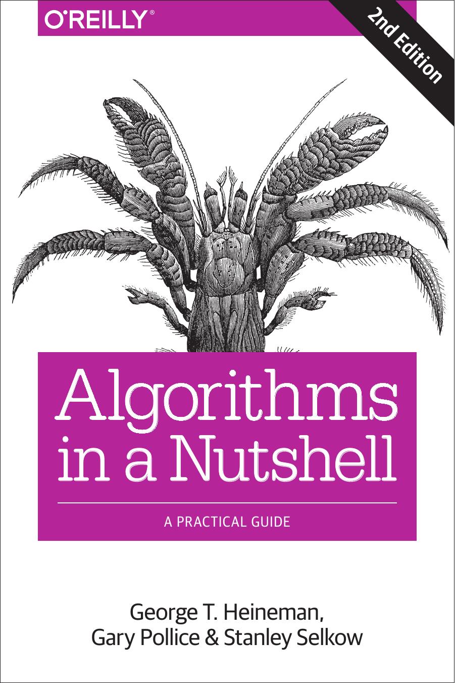 Algorithms In A Nutshell 2e 2nd Edition George Heineman Gary Pollice