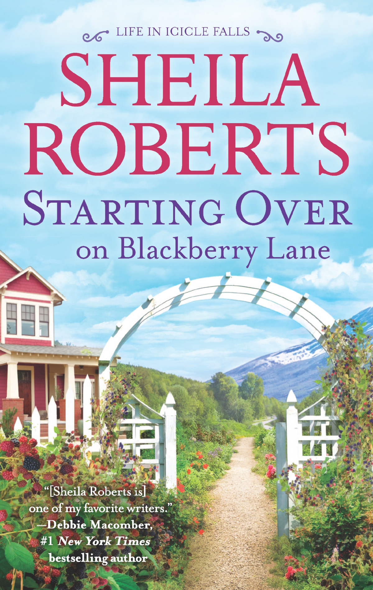 Starting Over On Blackberry Lane Life In Icicle Falls Book 10 Sheila Roberts