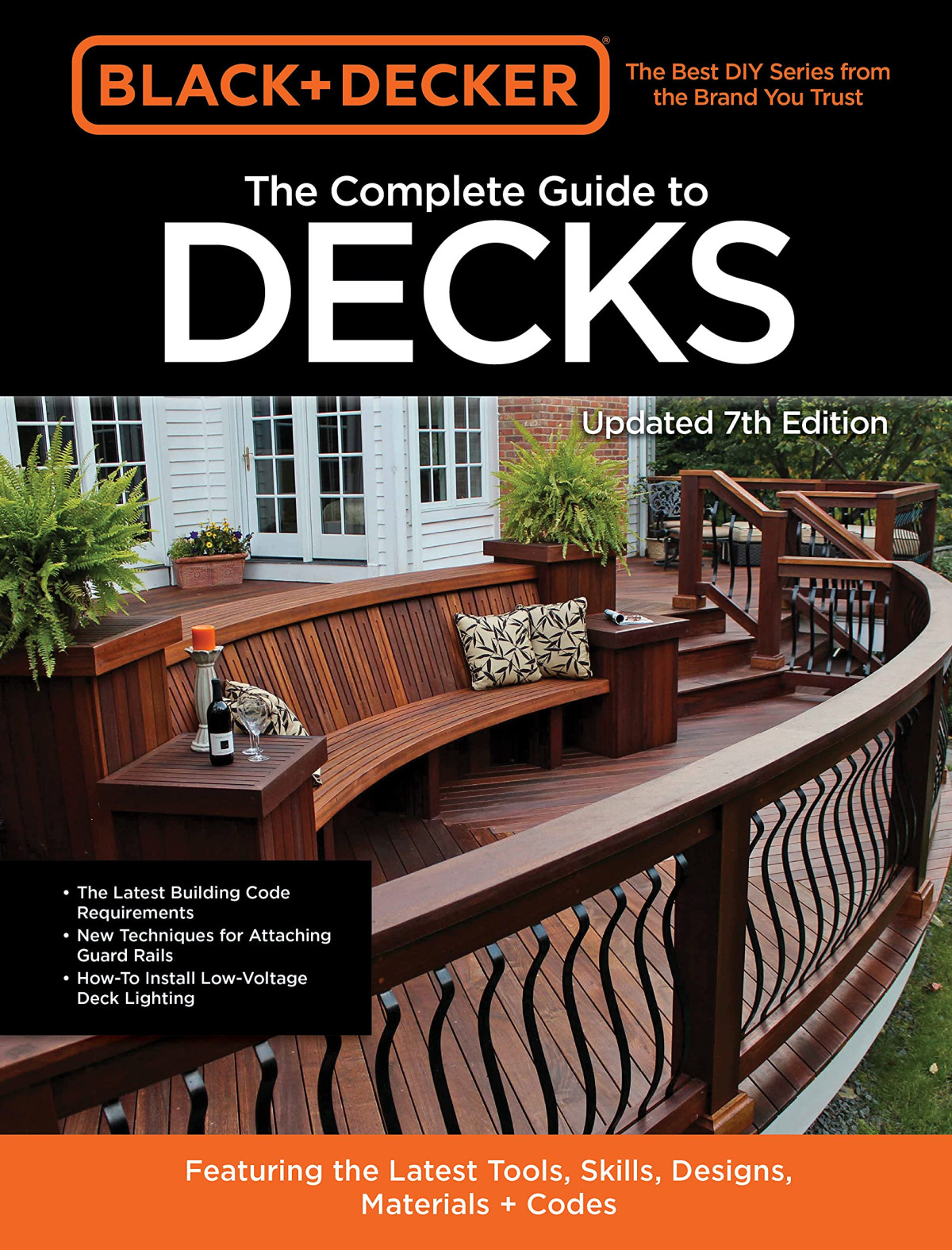 Black Decker The Complete Guide To Decks Featuring The Latest Tools Skills Designs Material Codes 7th Edition 7th Edition Editors Of Cool Springs Press