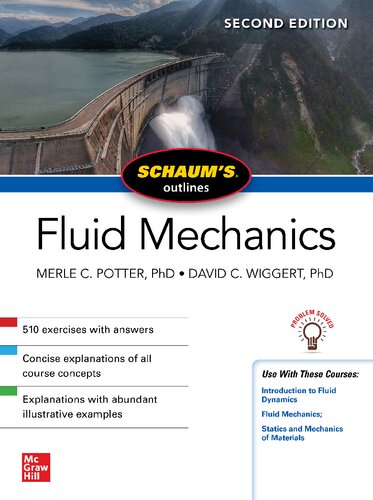 Schaums Outline Of Fluid Mechanics 2nd Edition 2nd Edition Merle Potter