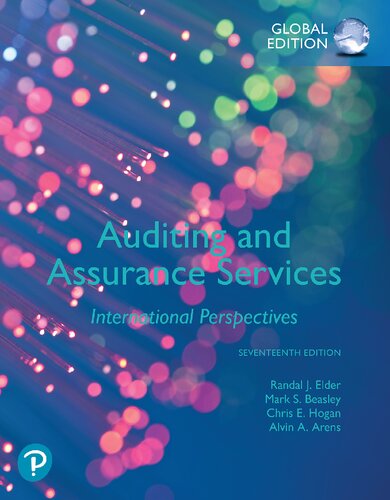 Auditing And Assurance Services 17 Global Randal J Elder