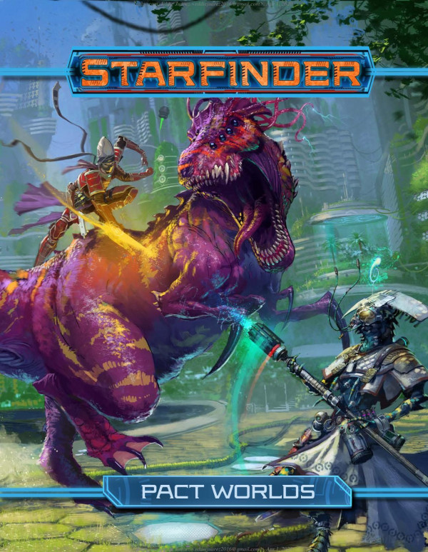 Starfinder Roleplaying Game Pact Worlds Illustrated Paizo Inc