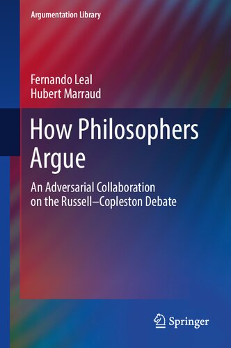 How Philosophers Argue Fernando Leal Hubert Marraud