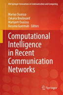 Computational Intelligence In Recent Communication Networks Mariya Ouaissa
