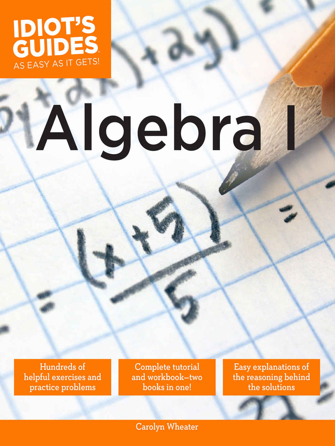 Idiots Guides Algebra I Wheater Carolyn