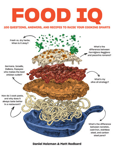 Food Iq 100 Questions Answers And Recipes To Raise Your Cooking Smarts Daniel Holzman