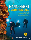 Management Fundamentals Concepts Applications And Skill Development Robert N Lussier
