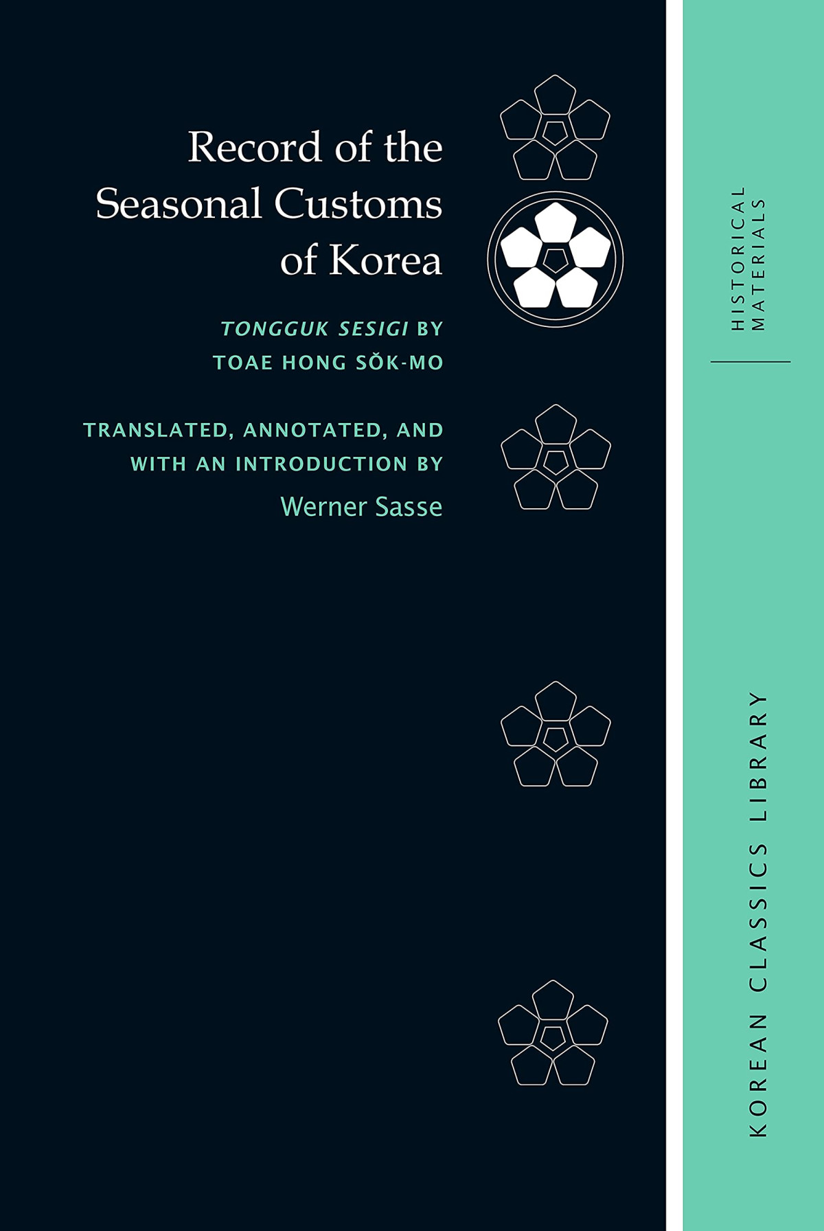 Record Of The Seasonal Customs Of Korea Tongguk Sesigi By Toae Hong Skmo Wenter Sasse